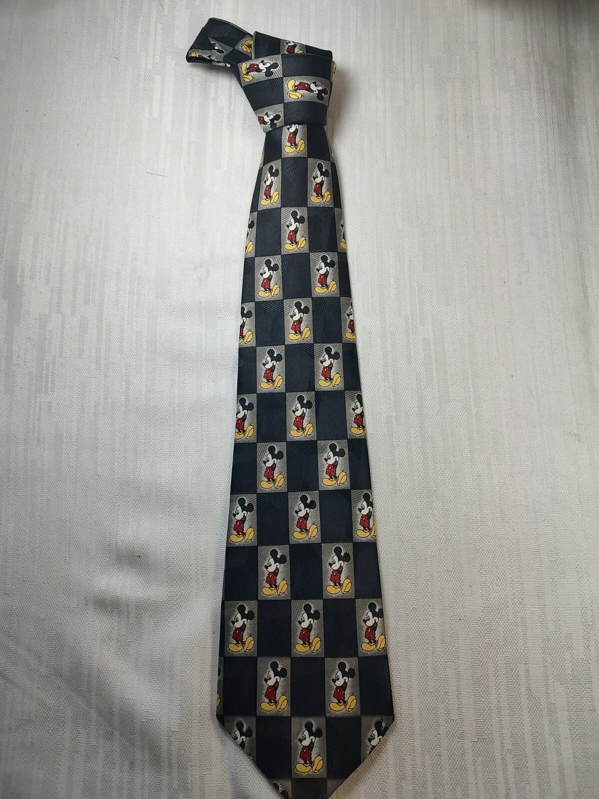 MICKEY UNLIMITED TOPOLINO TIE CRAVATTA NECKTIE MADE IN ITALY CLASSIC