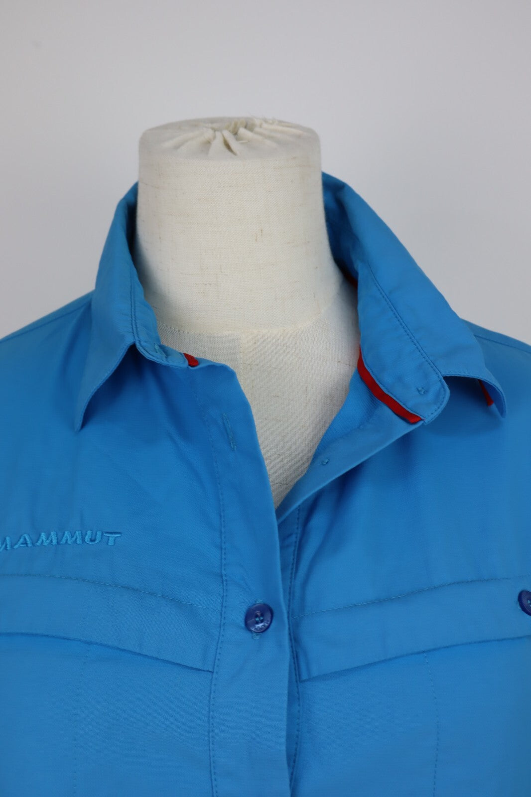 MAMMUT CAMICIA DONNA TG. M WOMAN SHIRT CASUAL VINTAGE NYLON