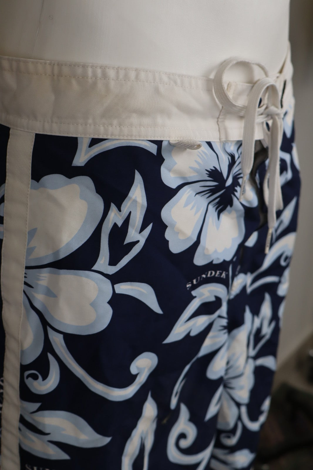 SUNDEK COSTUME PANTALONCINO MARE UOMO TG 34 MAN SWIMSUIT VINTAGE CASUAL SURF