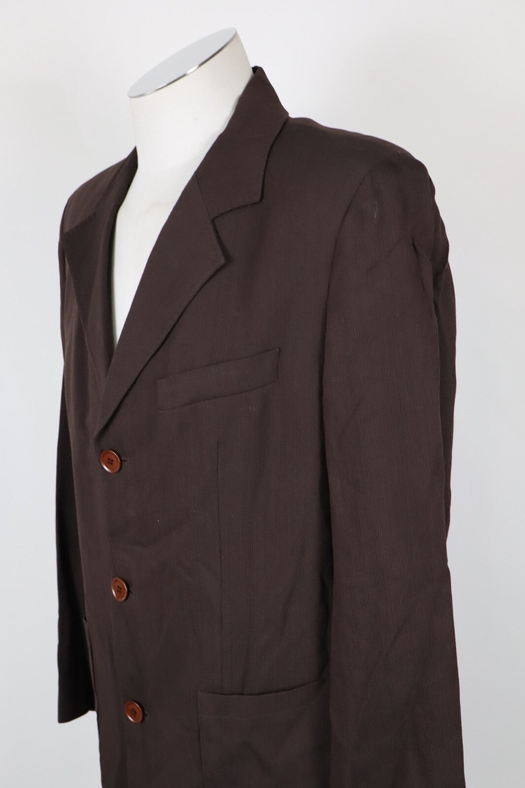 ARMANI JEANS GIACCA LANA WOOL UOMO Tg 48 MAN JACKET VINTAGE CLASSIC
