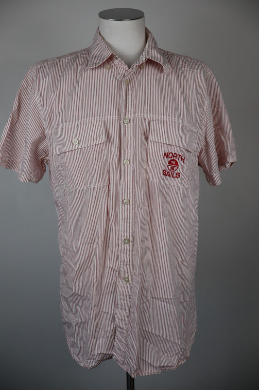NORTH SAILS CAMICIA UOMO COTONE TG. 2XL  MAN CASUAL VINTAGE SHIRT COTTON
