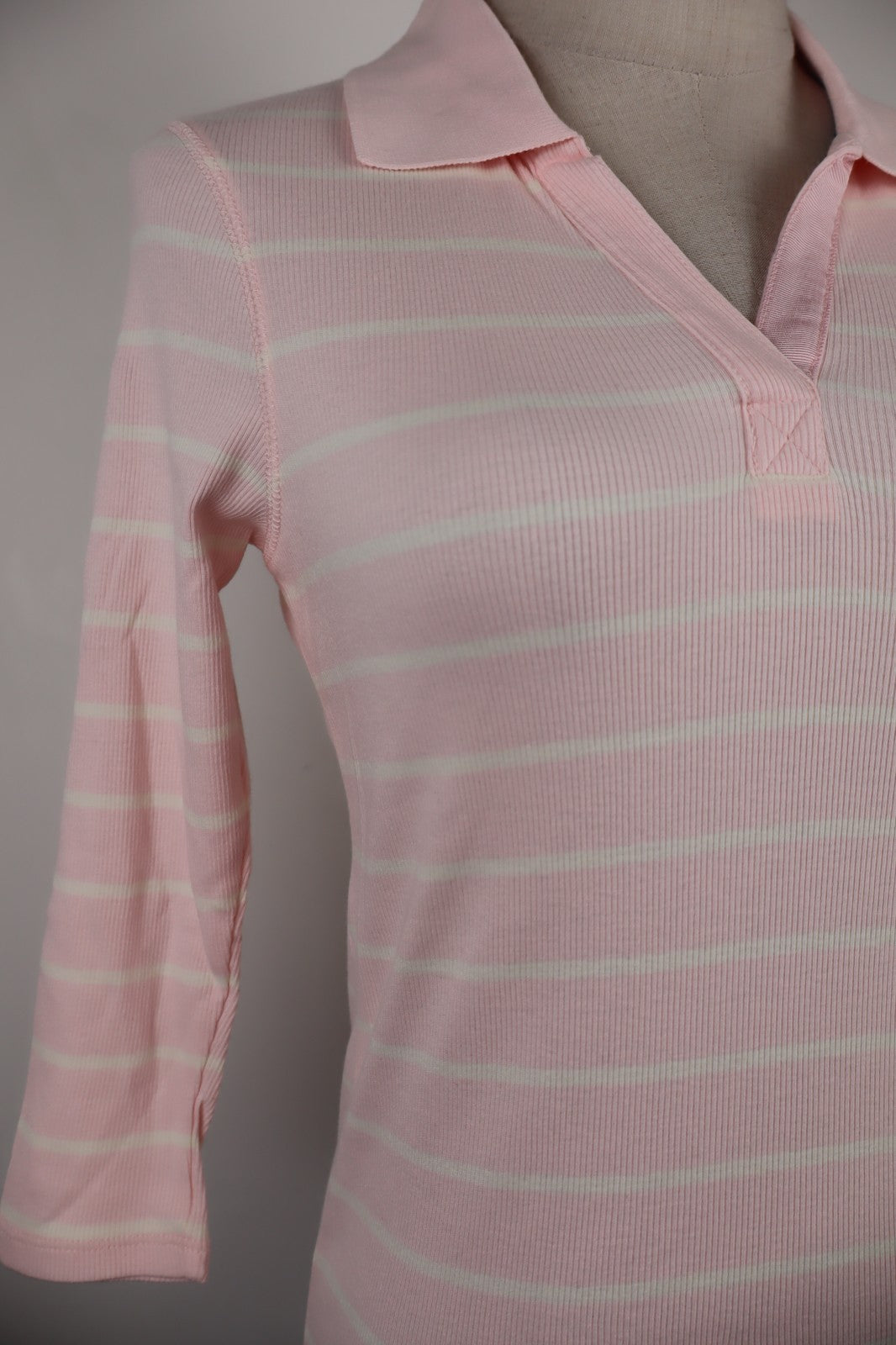 TOMMY HILFIGER POLO MAGLIA DONNA COTONE TG. S WOMAN SHIRT CASUAL VINTAGE CON TAG