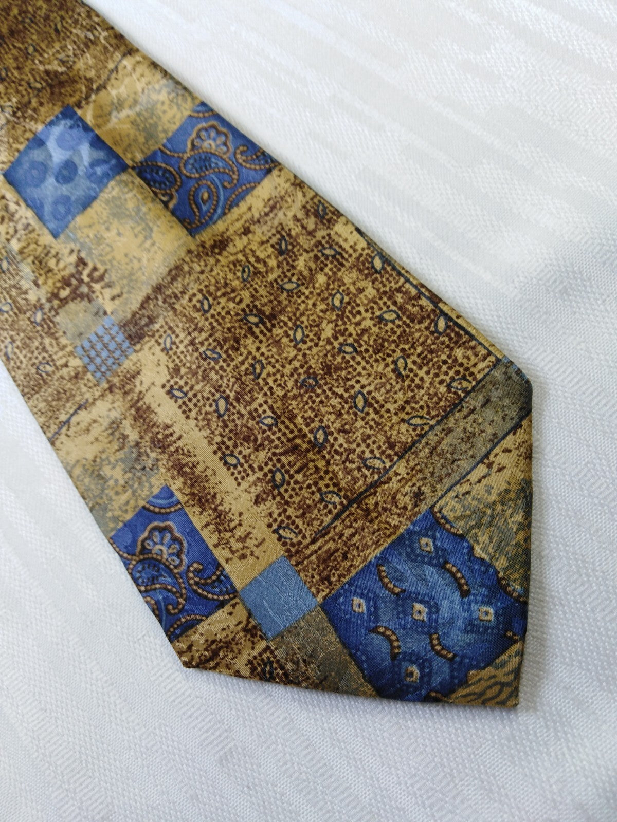 SERGIO TACCHINI 100% SILK TIE SETA CRAVATTA NECKTIE MADE IN ITALY CLASSIC