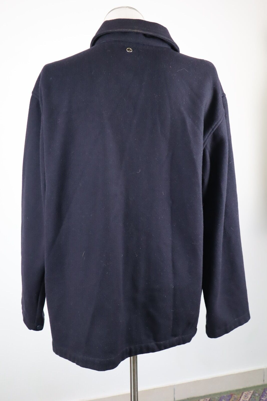 MARINA YACHTING CAPPOTTO LANA GIUBBINO UOMO Tg. 54 MAN CASUAL JACKET VINTAGE