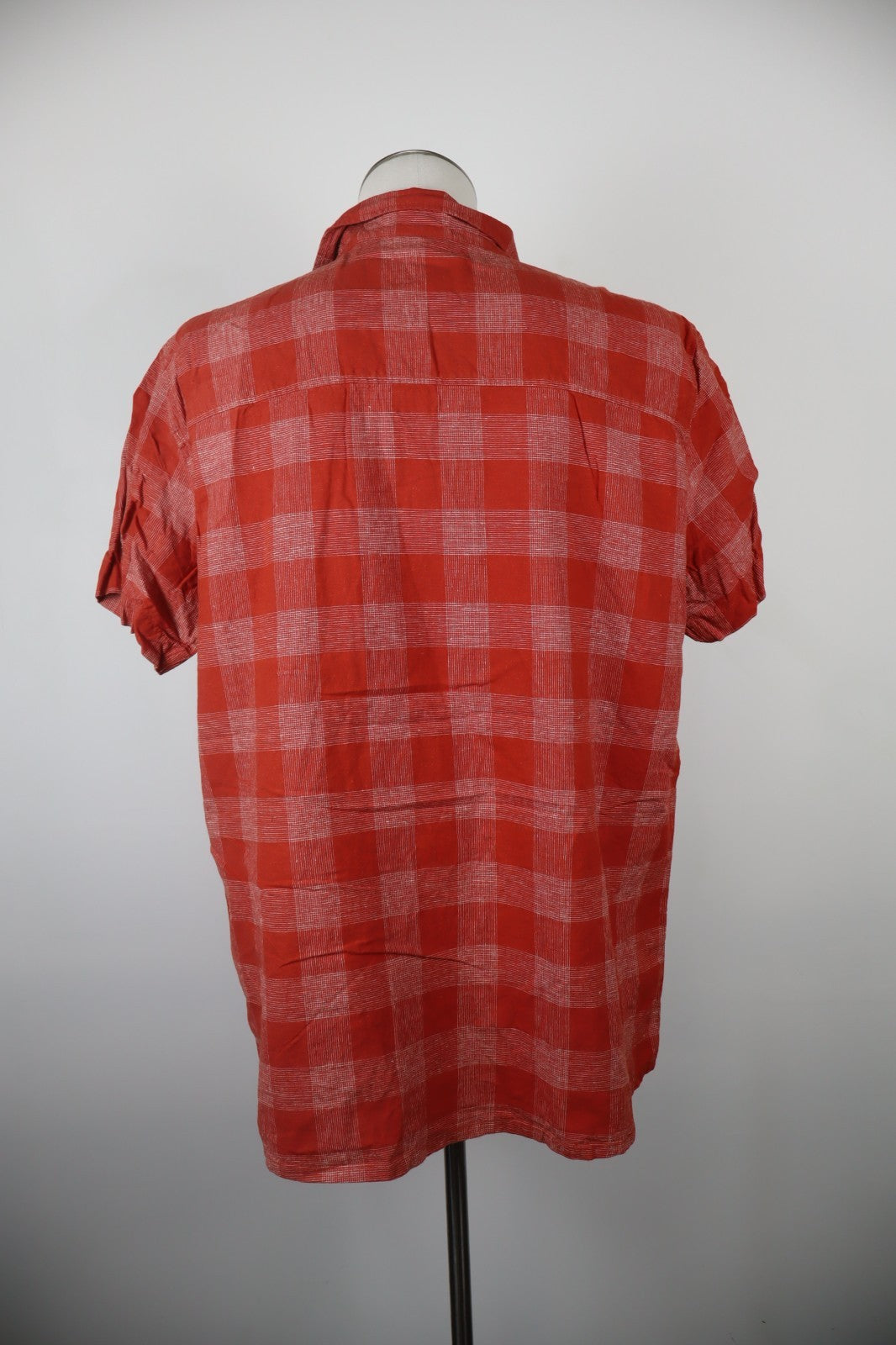 JACK WOLFSKIN CAMICIA UOMO TG. 58 MAN CASUAL VINTAGE  SHIRT CANAPA COTONE LOGO