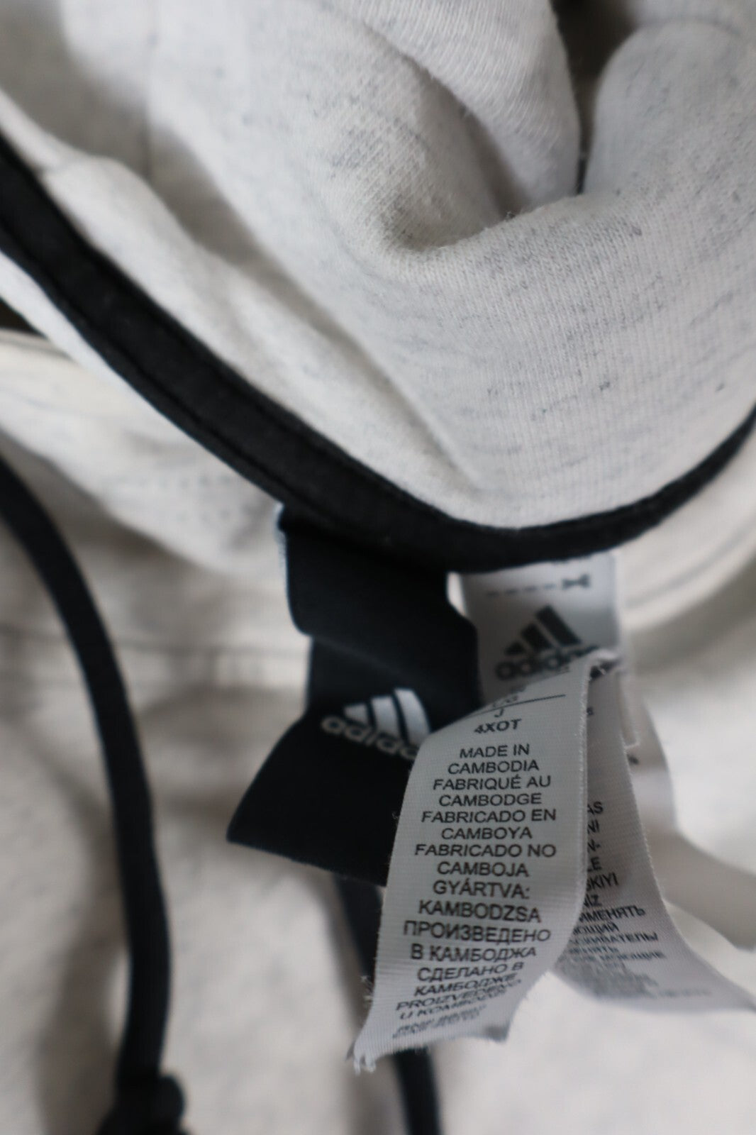 ADIDAS FELPA CON CAPPUCCIO DONNA Tg L WOMEN CASUAL VINTAGE SPORT SWEATSHIRT