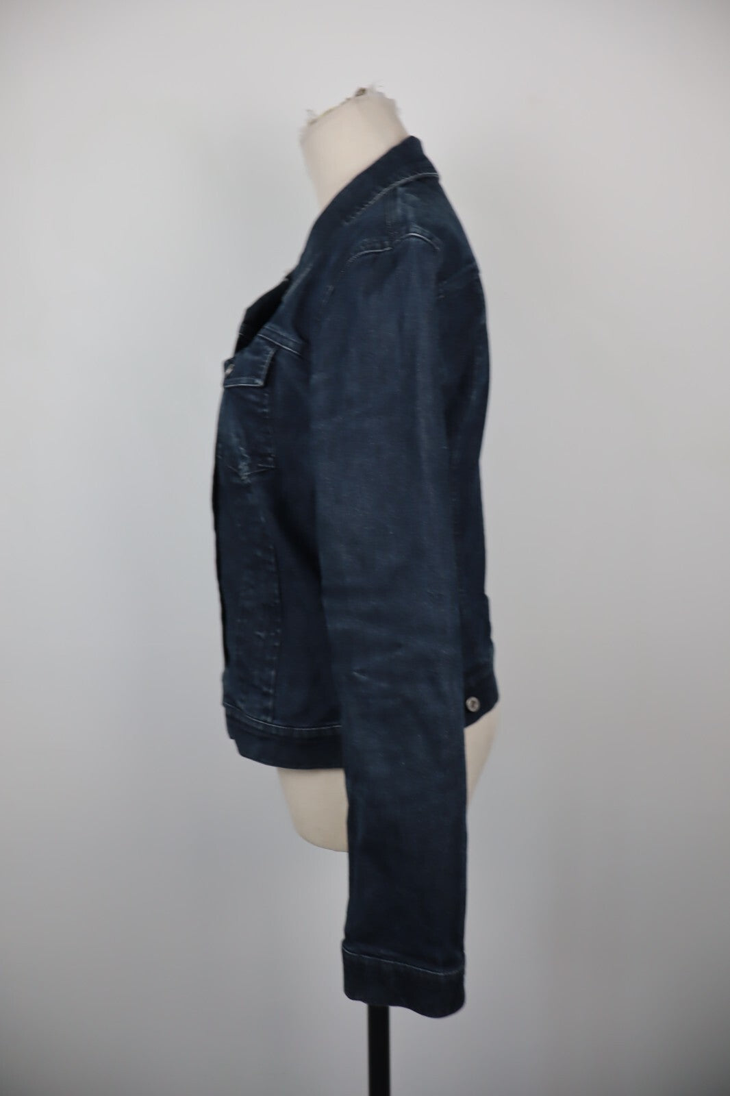 GUESS GIUBBINO JEANS DENIM DONNA Tg M WOMAN CASUAL VINTAGE JACKET COTONE COTTON