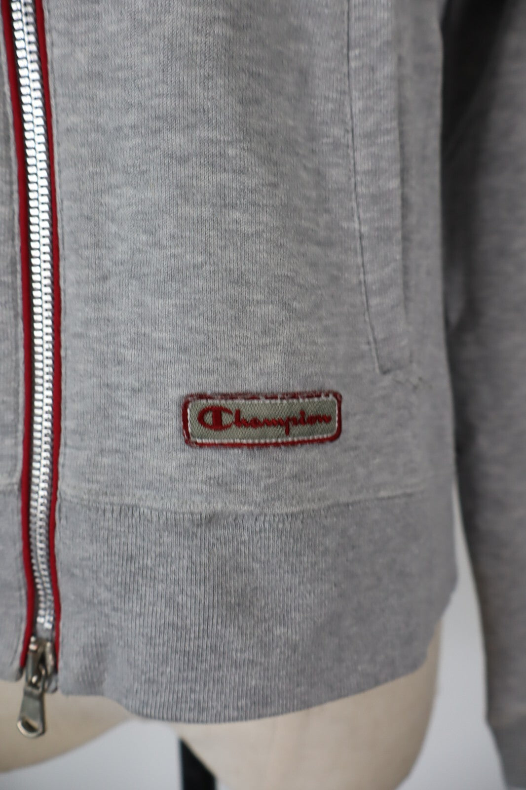 CHAMPION RACING TEAM FELPA ZIP DONNA Tg M WOMEN CASUAL VINTAGE SPORT SWEATSHIRT