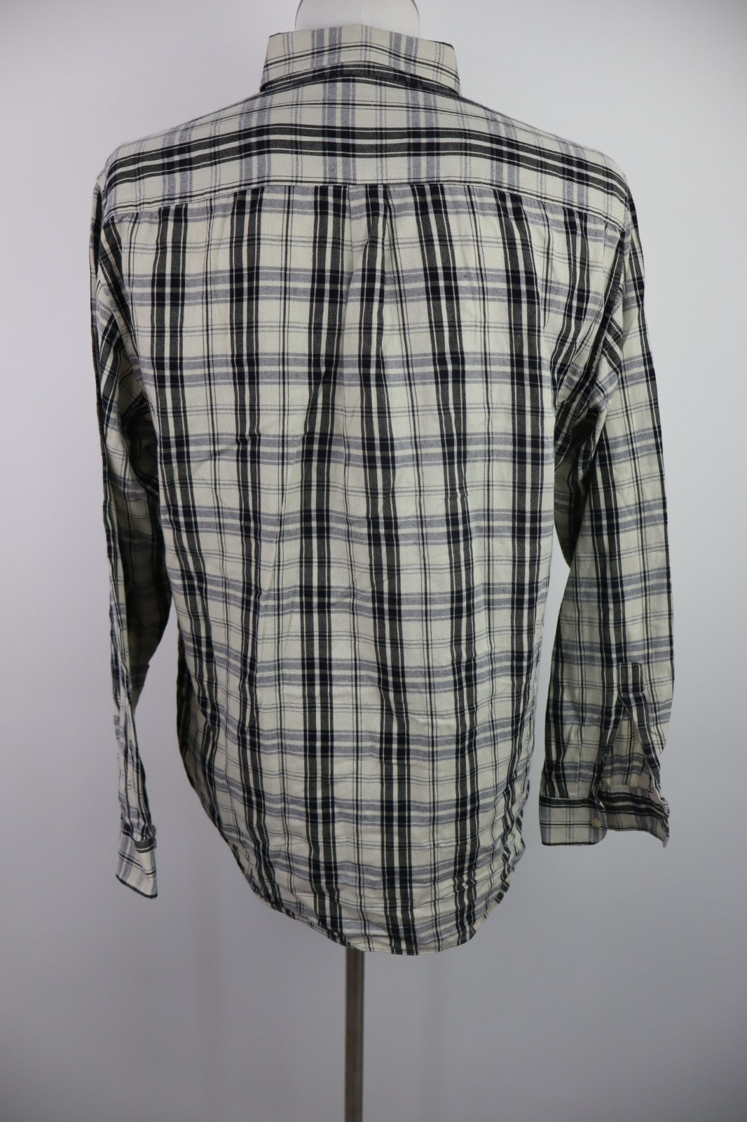 NAVIGARE CAMICIA COTONE UOMO TG. M MAN CASUAL VINTAGE SHIRT LOGO COTTON