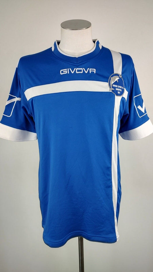 GIVOVA AGROPOLI MAGLIA CALCIO UOMO TG L SOCCER TRIKOT MAN JERSEY