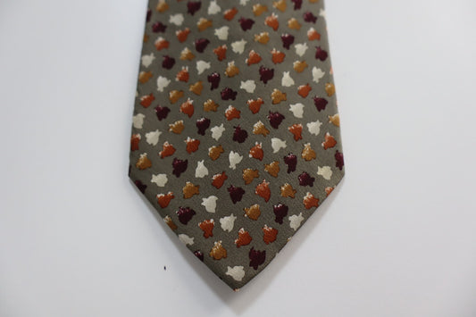 PANCALDI 100% SILK TIE SETA CRAVATTA NECKTIE MADE IN ITALY CLASSIC