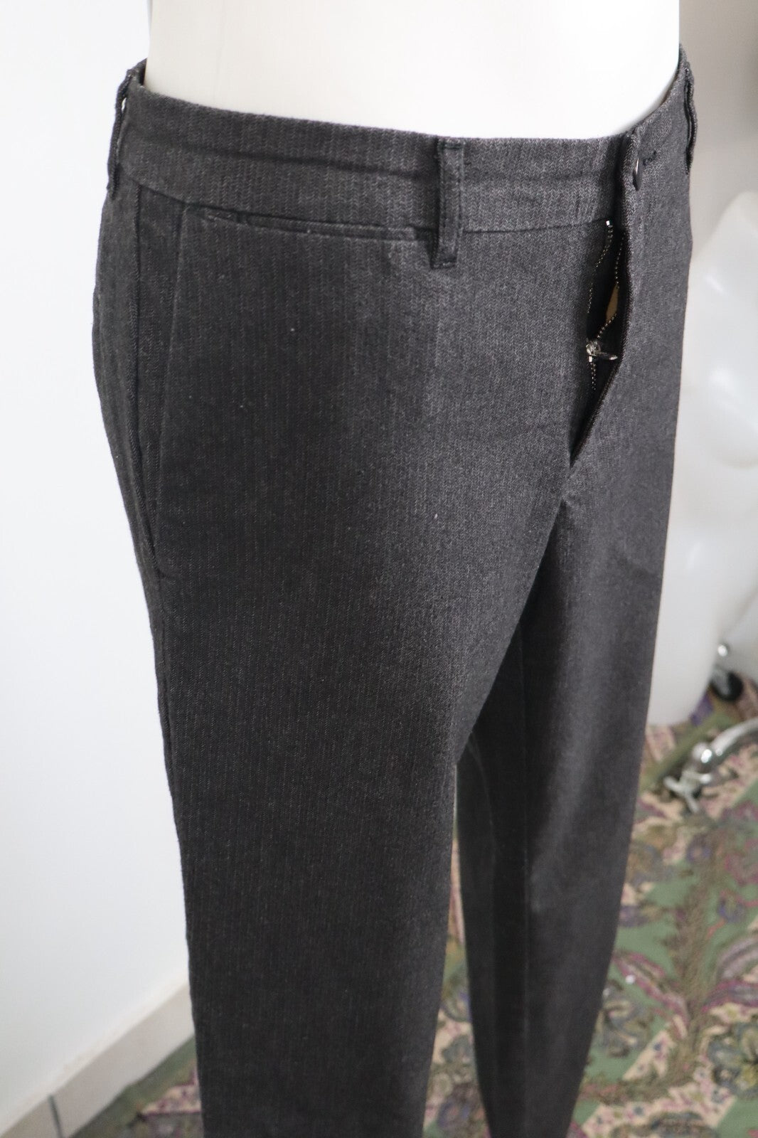 TRUSSARDI JEANS PANTALONE CASUAL UOMO TG 48 MAN VINTAGE PANTS LANA