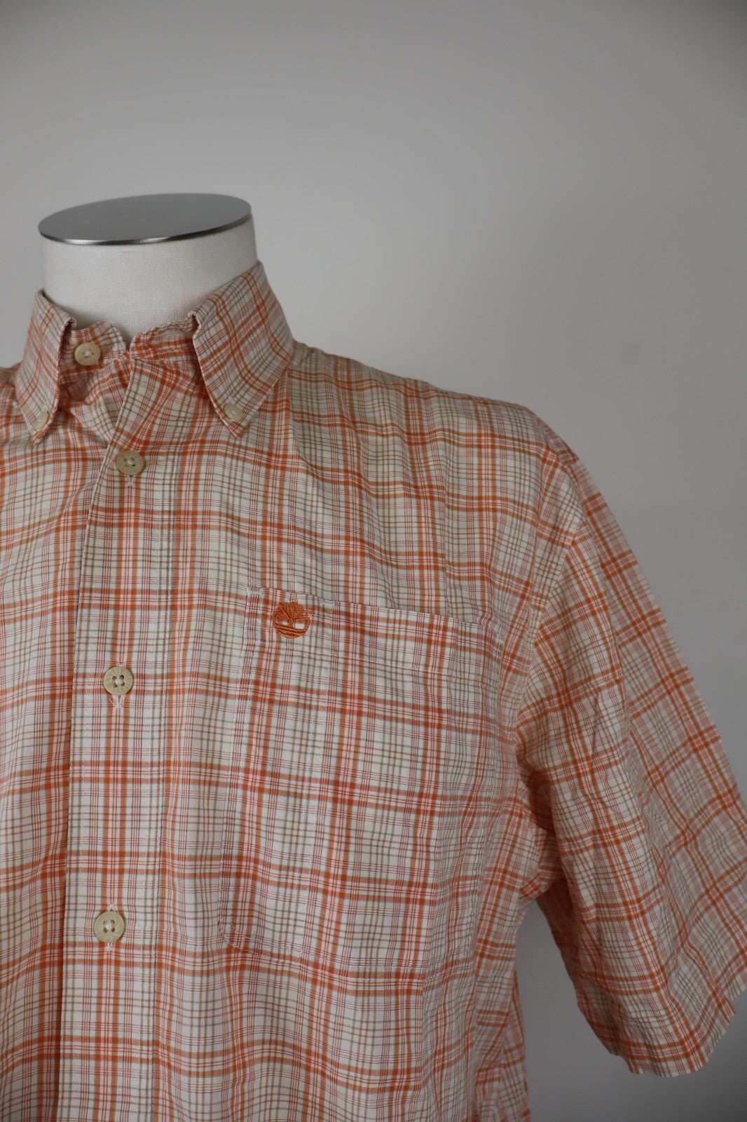 TIMBERLAND CAMICIA UOMO TG S MAN SHIRT CASUAL VINTAGE COTONE COTTON