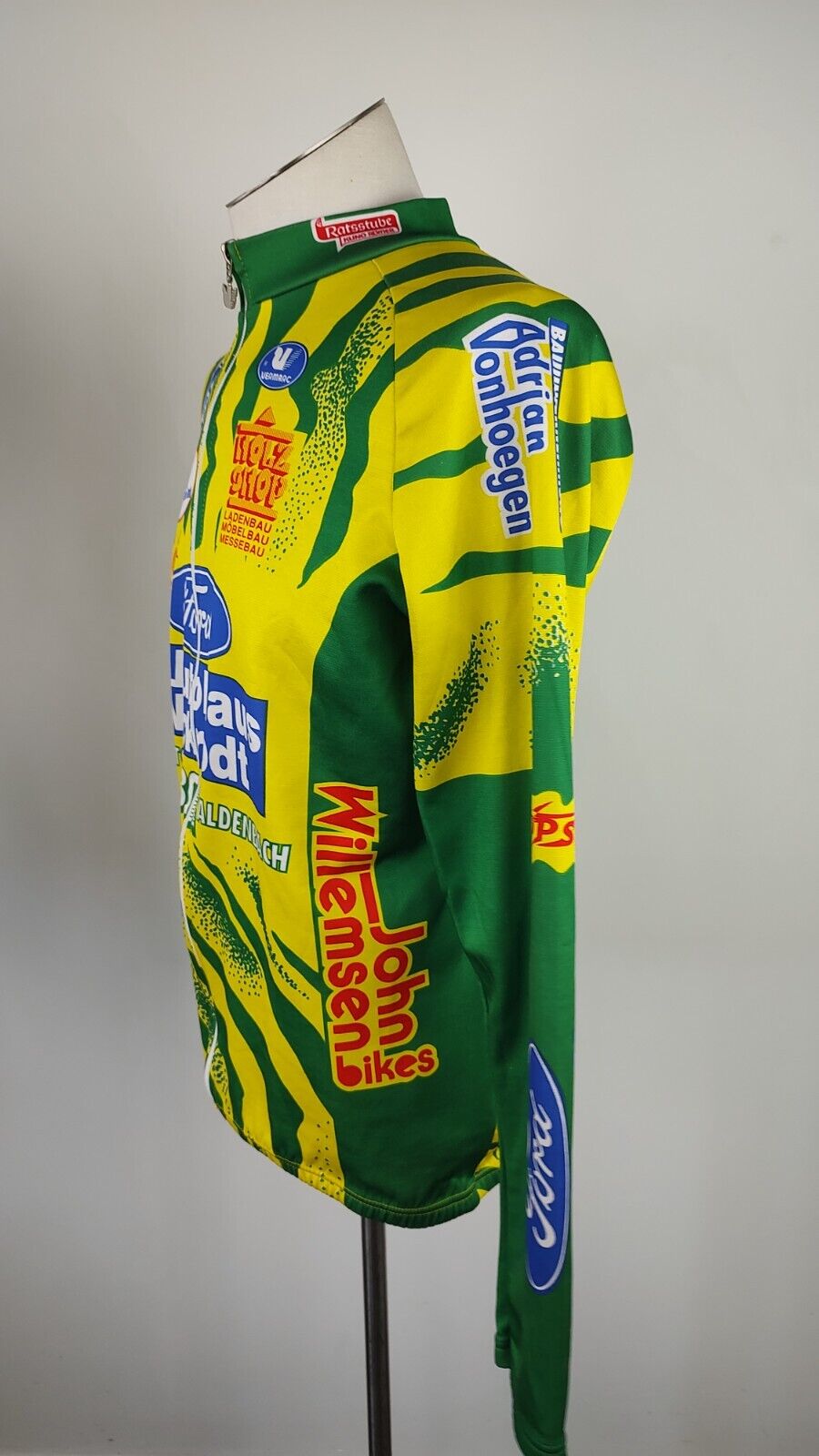 VERMAC SPORT MAGLIA CICLISMO UOMO TG. XL MAN SHIRT BIKE VINTAGE