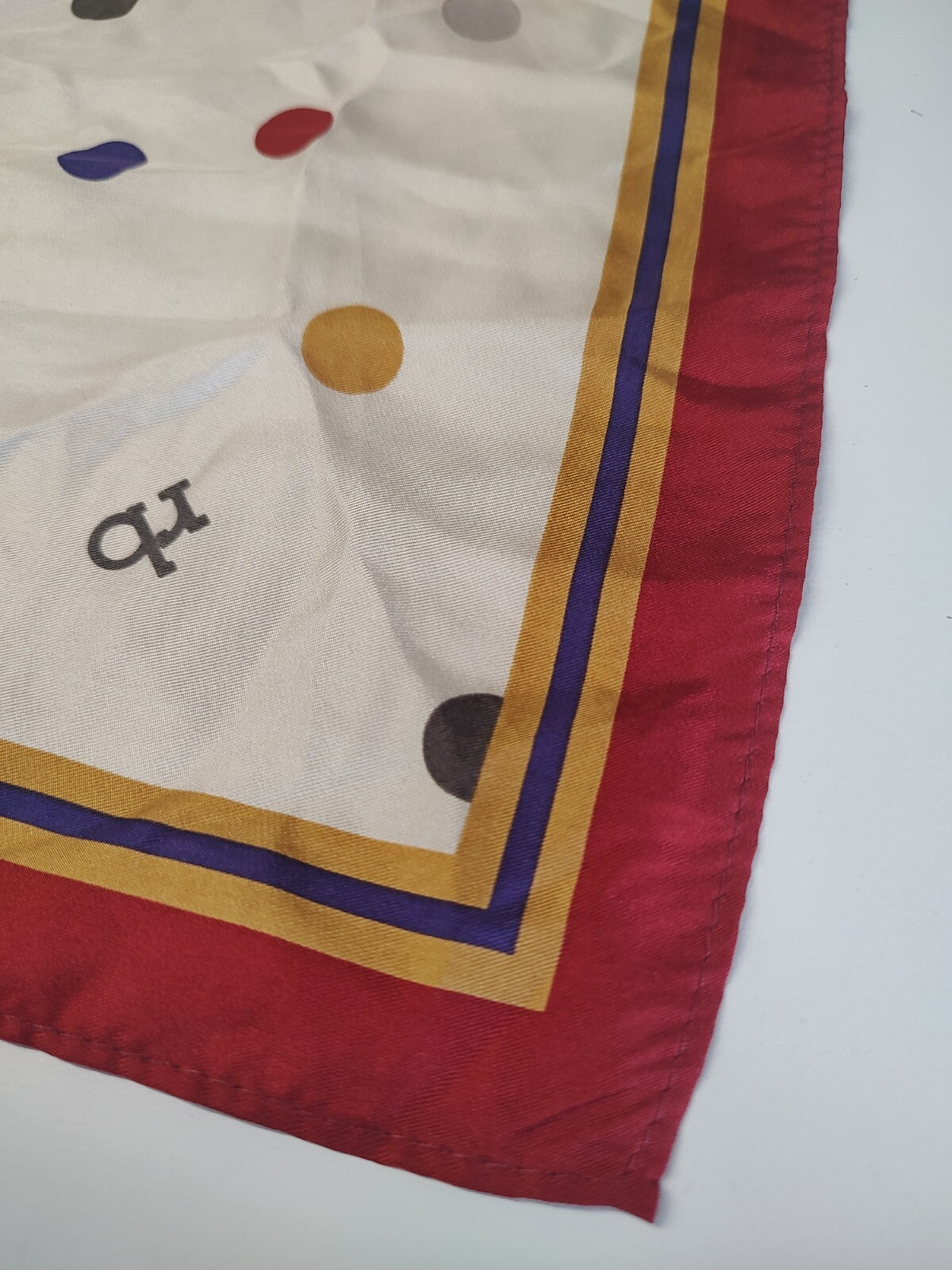 ROCCOBAROCCO FOULARD 100% SILK SETA SCARVES SCIARPA SCARF SQUARE MADE ITALY