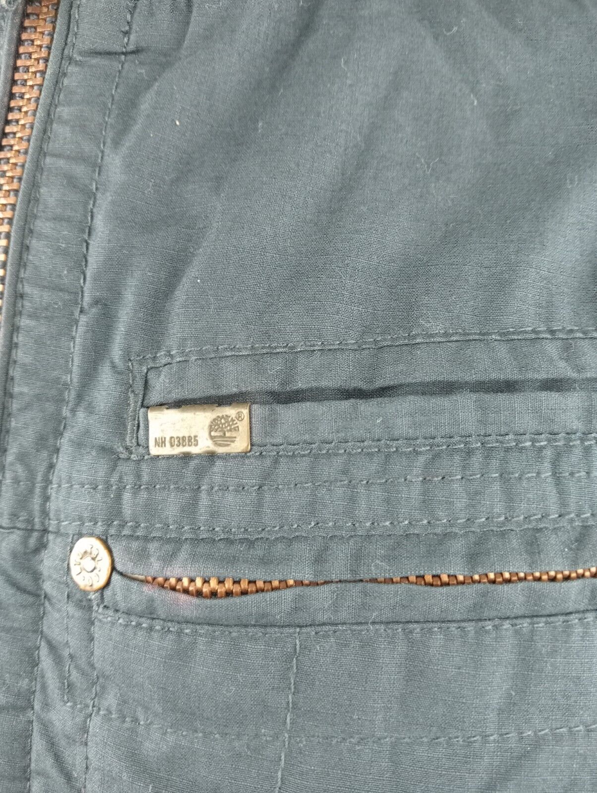 TIMBERLAND GIUBBINO LEGGERO GIACCA UOMO Tg M MAN CASUAL VINTAGE JACKET