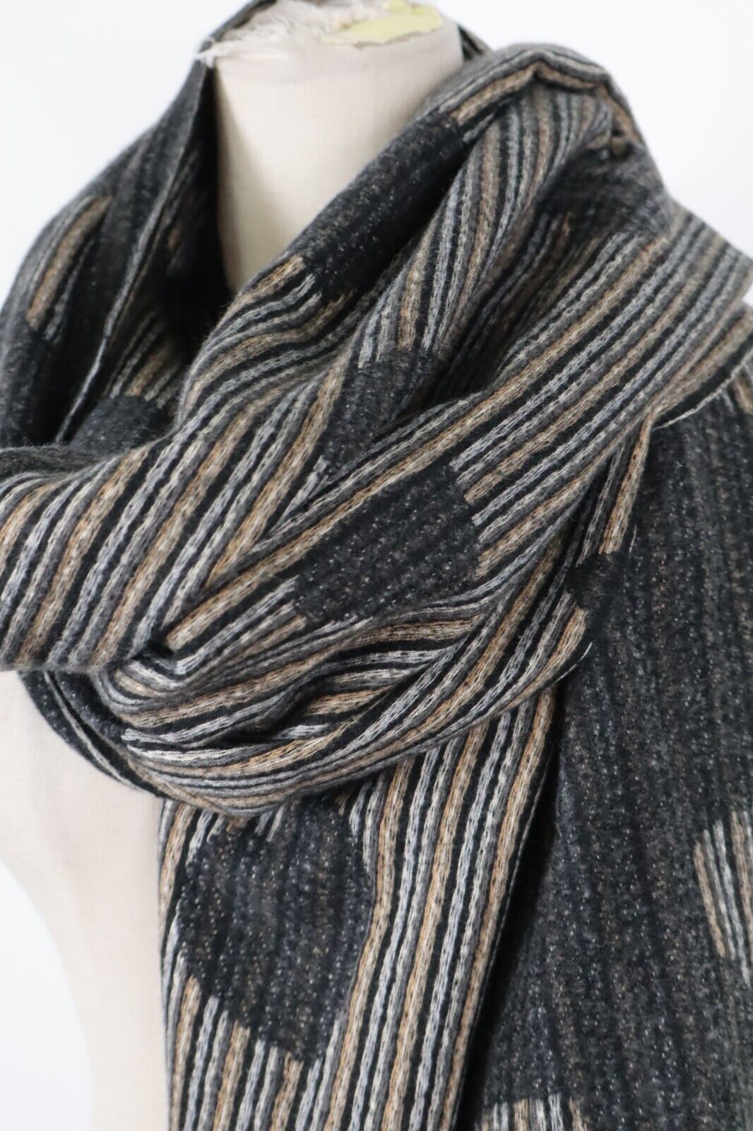 COVERI COLLECTION SCIARPA UOMO DONNA UNISEX WOMAN MAN VINTAGE CASUAL SCARF TAG