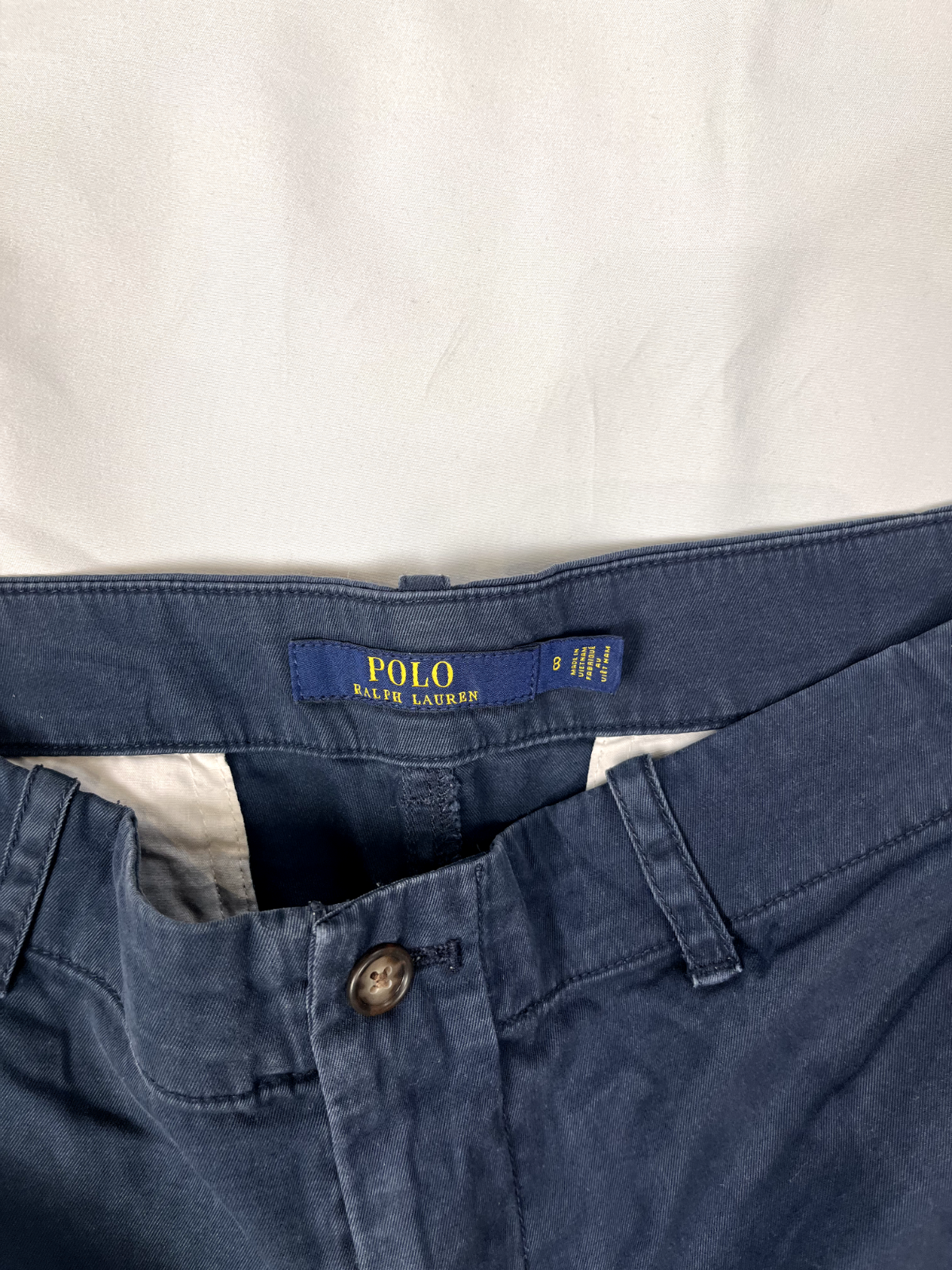 LAUREN RALPH LAUREN JEANS PANTALONCINO COTONE DONNA TG 8 WOMAN VINTAGE SHORTS