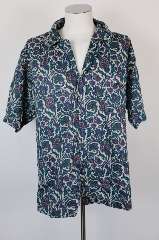 FILA CAMICIA UOMO TG XL MAN SHIRT CASUAL VINTAGE COTONE COTTON