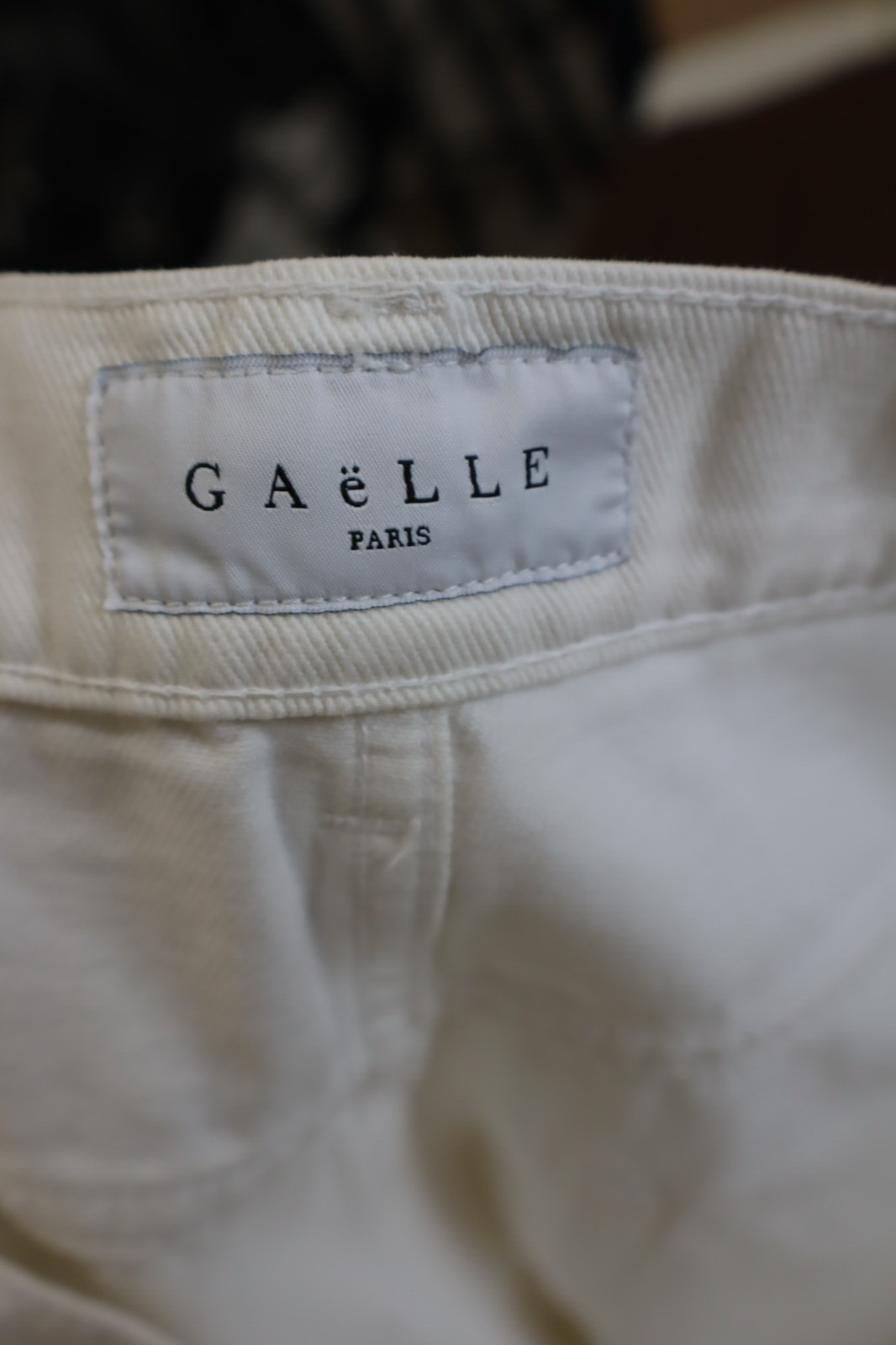 GAELLE PANTALONCINO DENIM JEANS DONNA 31 / 44 WOMAN VINTAGE SHORTS COTONE