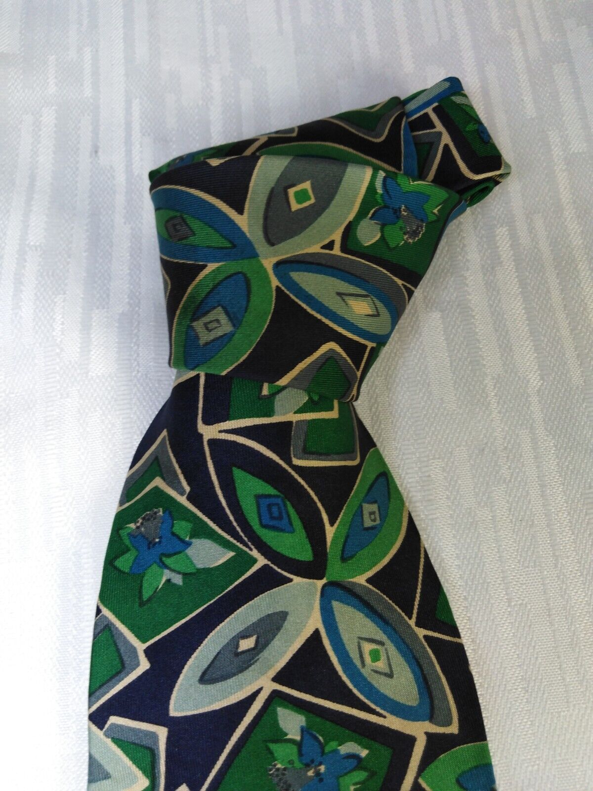 PIERRE BALMAIN 100% SETA SILK TIE CRAVATTA NECKTIE ITALY VINTAGE CLASSIC