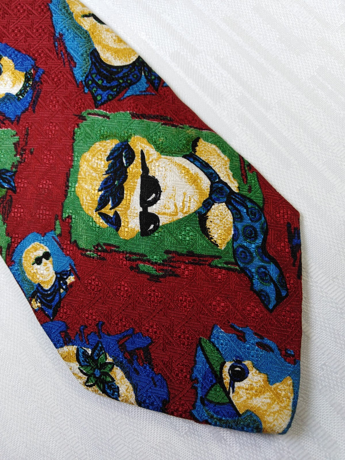 ROBERTO MOCELLINI 100% SILK TIE SETA CRAVATTA NECKTIE MADE IN ITALY