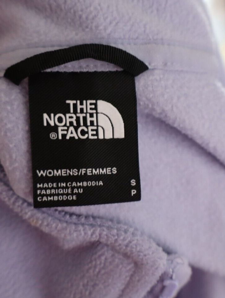 THE NORTH FACE FELPA CON ZIP DONNA Tg S WOMAN CASUAL VINTAGE SPORT SWEATSHIRT