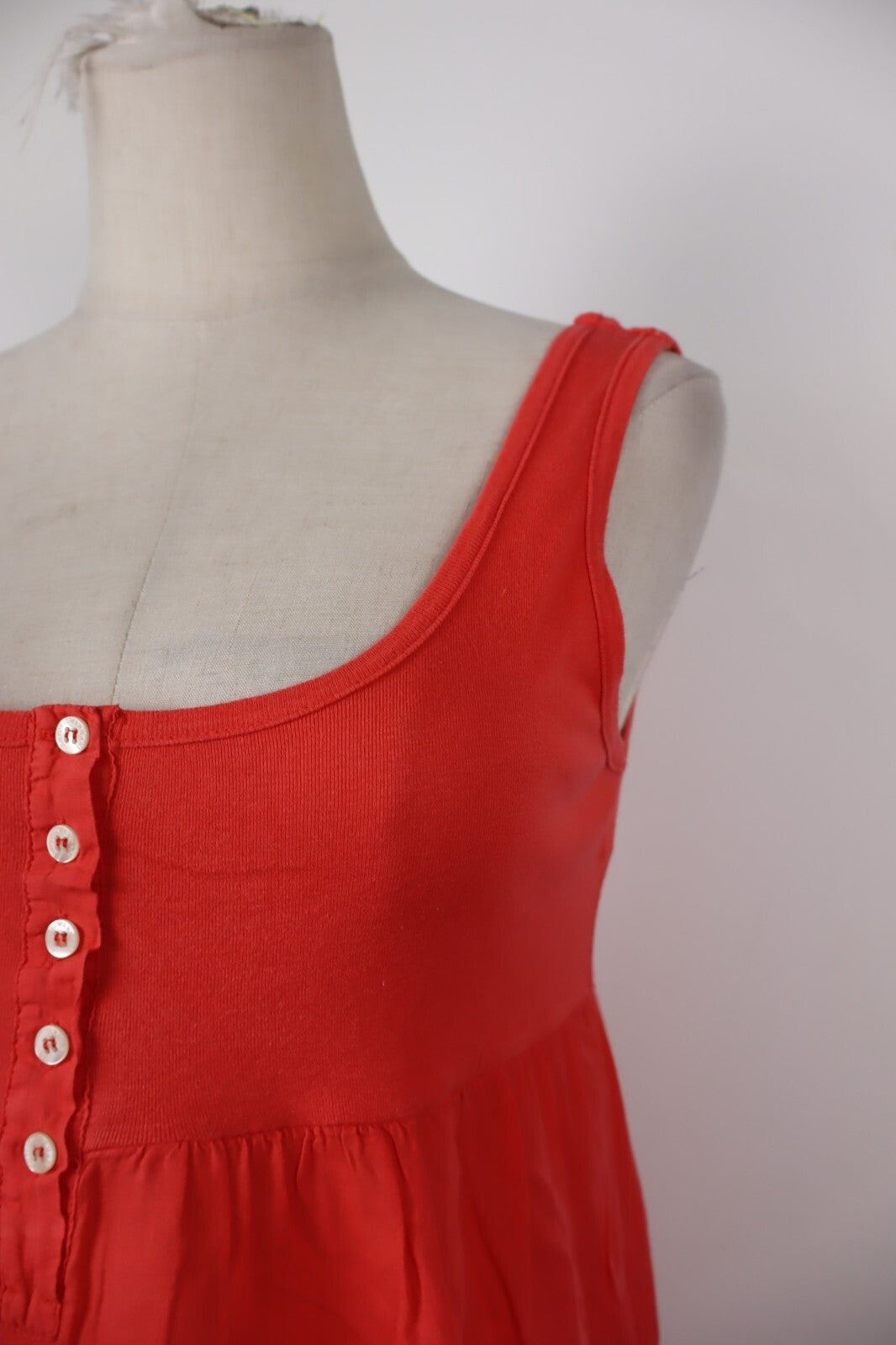 EMPORIO ARMANI SWIMWEAR MAGLIA CANOTTA DONNA XS WOMAN CASUAL VINTAGE TOP T-SHIRT