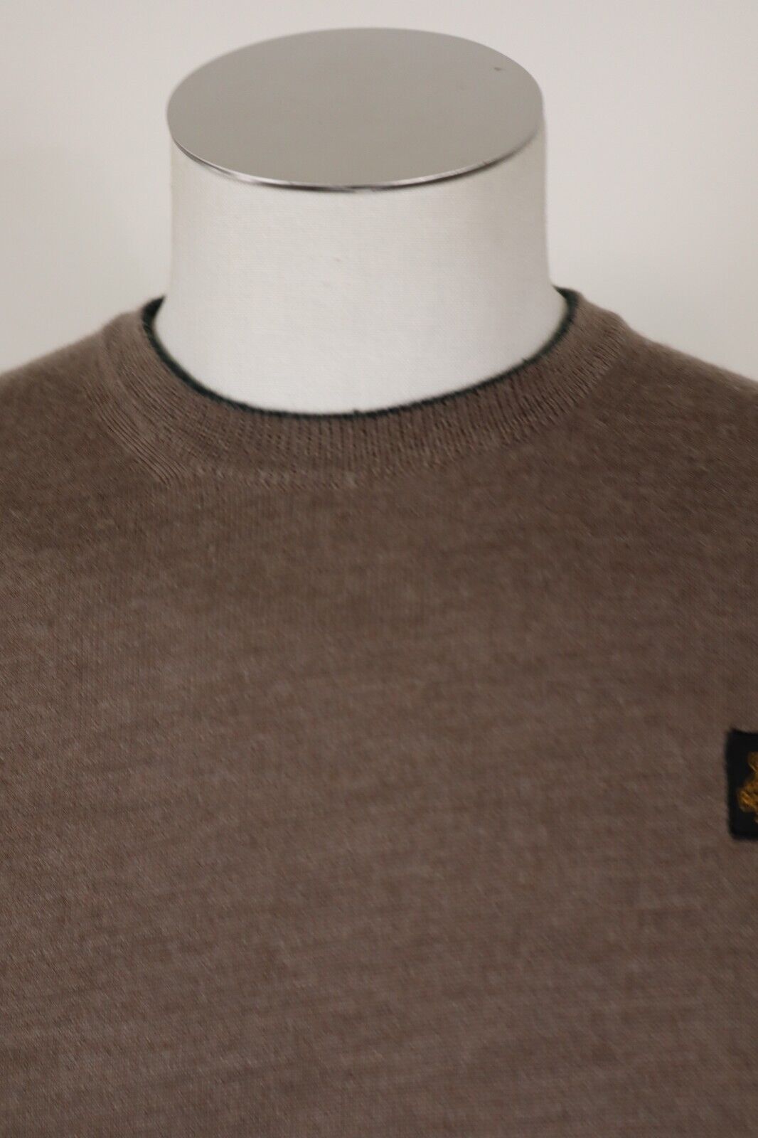 REFRIGIWEAR MAGLIONE LANA WOOL VINTAGE UOMO Tg. L MAN SWEATER CASUAL