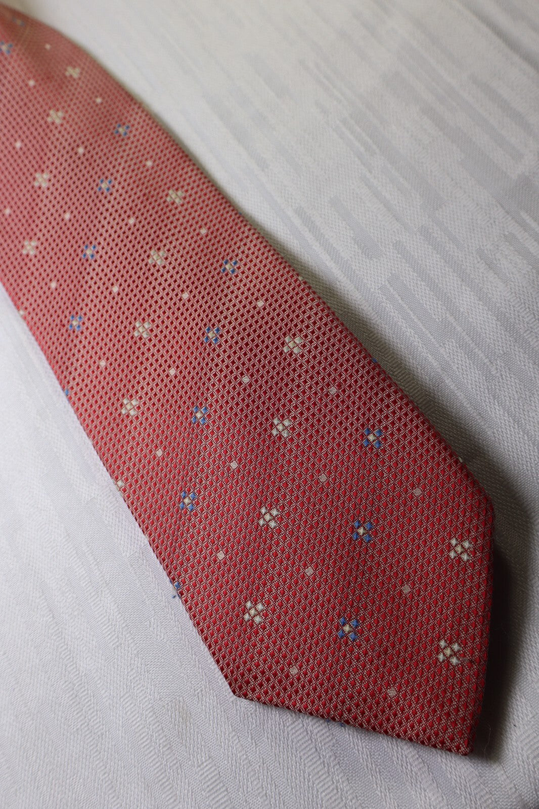ANTONIO BASILE 100% SILK TIE SETA CRAVATTA NECKTIE MADE ITALY SELF TIPPED