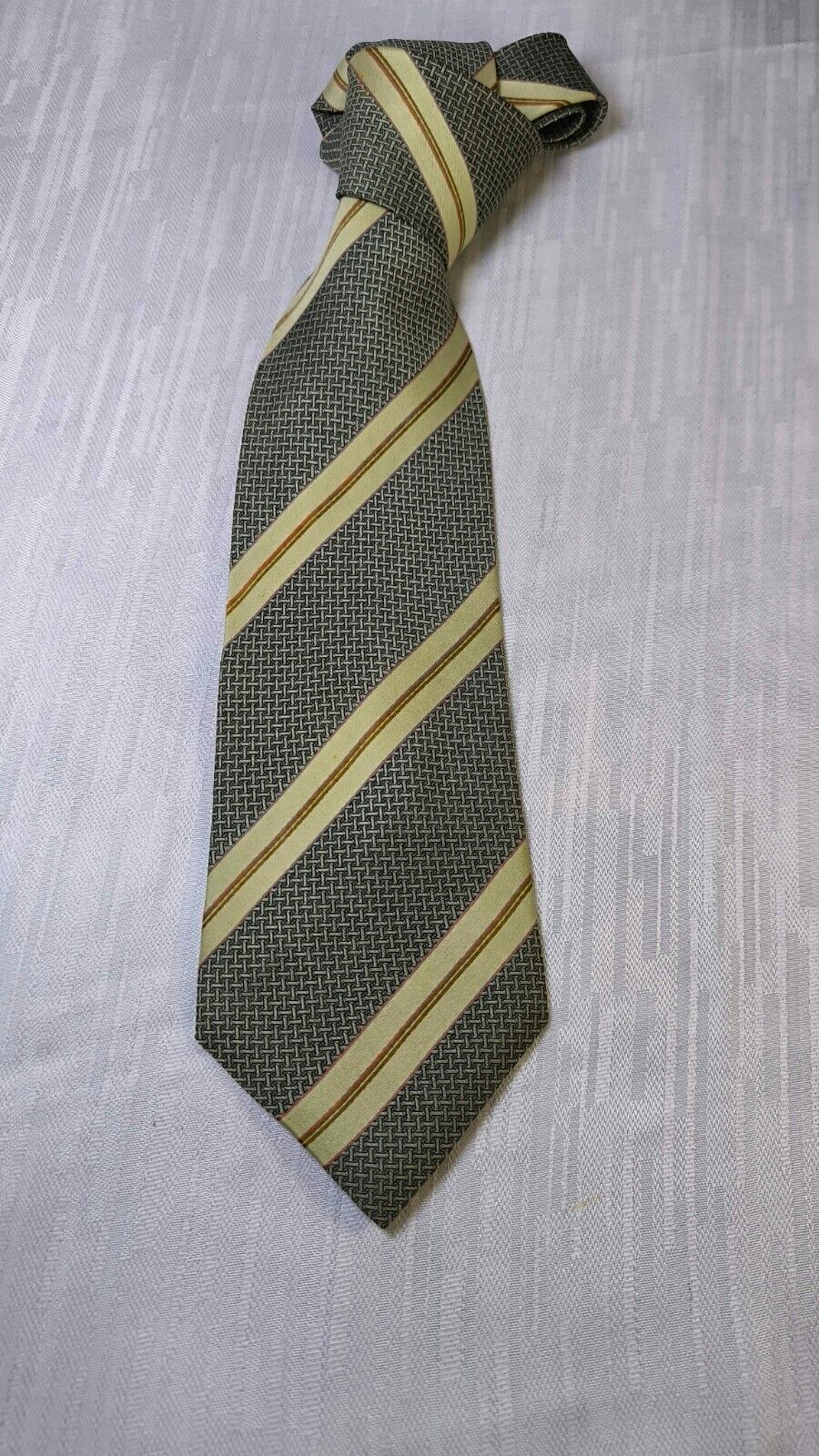 RICHEL 100% SILK TIE SETA CRAVATTA NECKTIE MADE IN ITALY