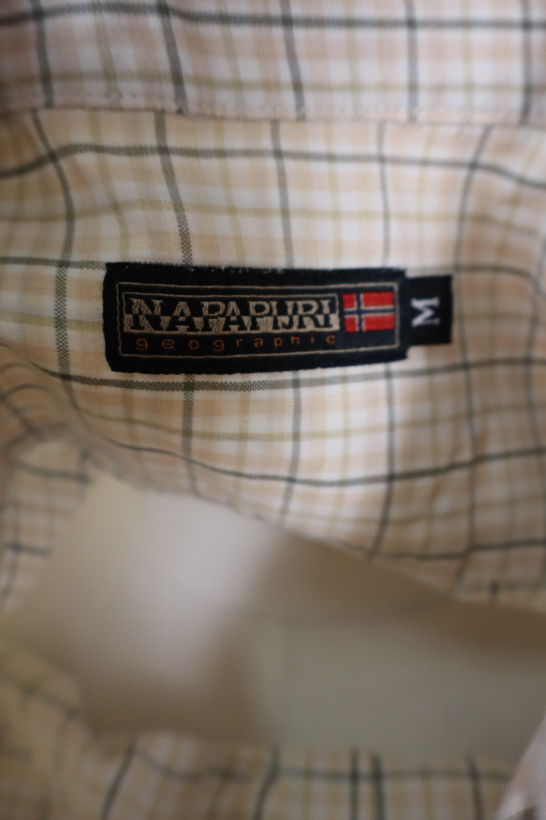 NAPAPIJRI CAMICIA UOMO COTONE TG. M MAN CASUAL VINTAGE COTTON SHIRT