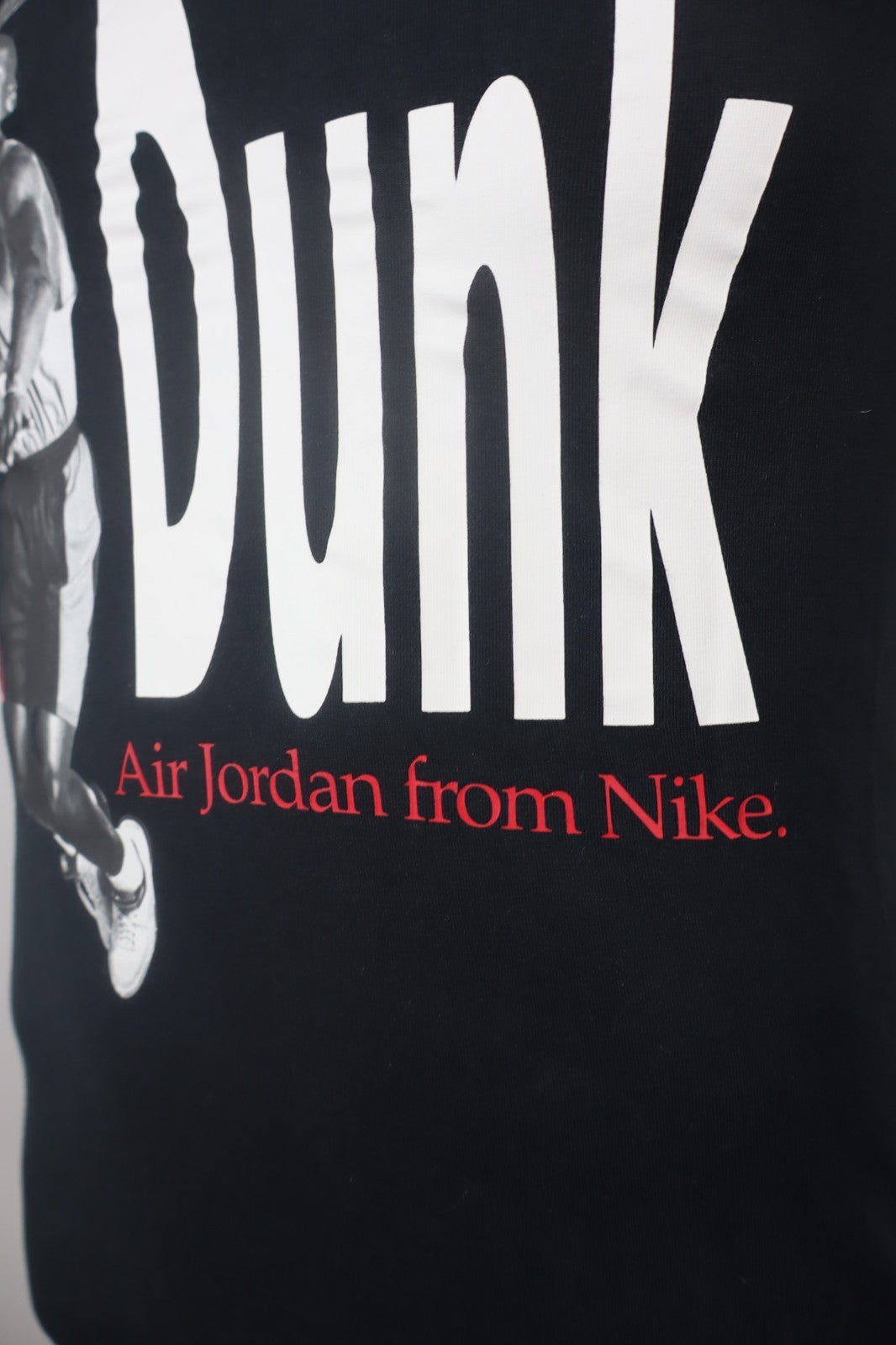 AIR JORDAN DUNK MAGLIA UOMO COTONE XS MAN COTTON T- SHIRT CASUAL VINTAGE LOGO