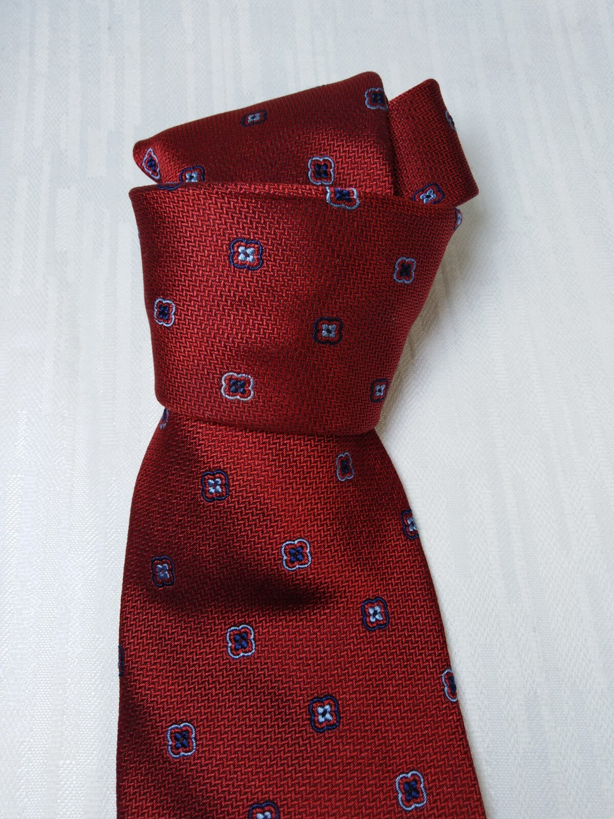 BLUMARINE 100% SILK TIE SETA CRAVATTA NECKTIE MADE IN ITALY CLASSIC