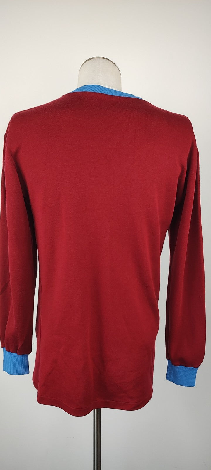 BN  FELPA SPORT CALCIO UOMO Tg XL VINTAGE JACKET SWEATSHIRT COTONE