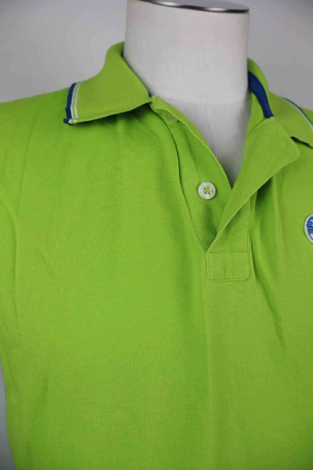 NORTH SAILS MAGLIA POLO UOMO TG. L MAN T-SHIRT CASUAL VINTAGE COTONE COTTON