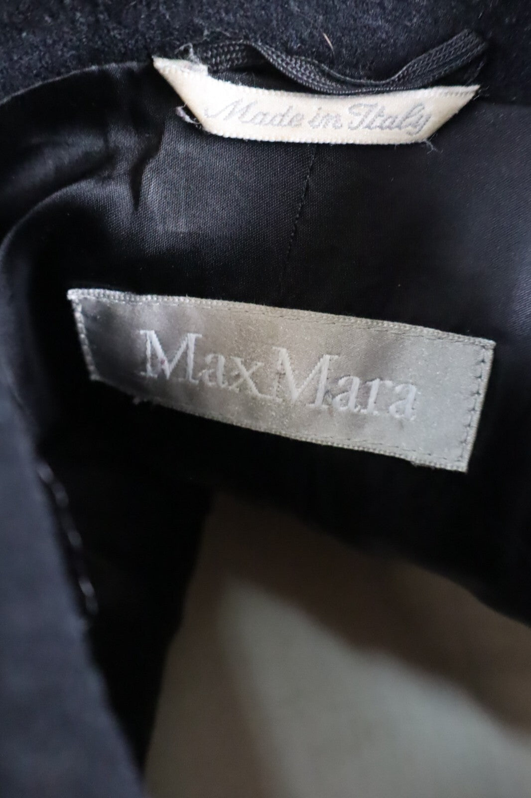 MAX MARA CAPPOTTO LANA GIACCA DONNA TG 44 WOMAN COAT VINTAGE CASUAL