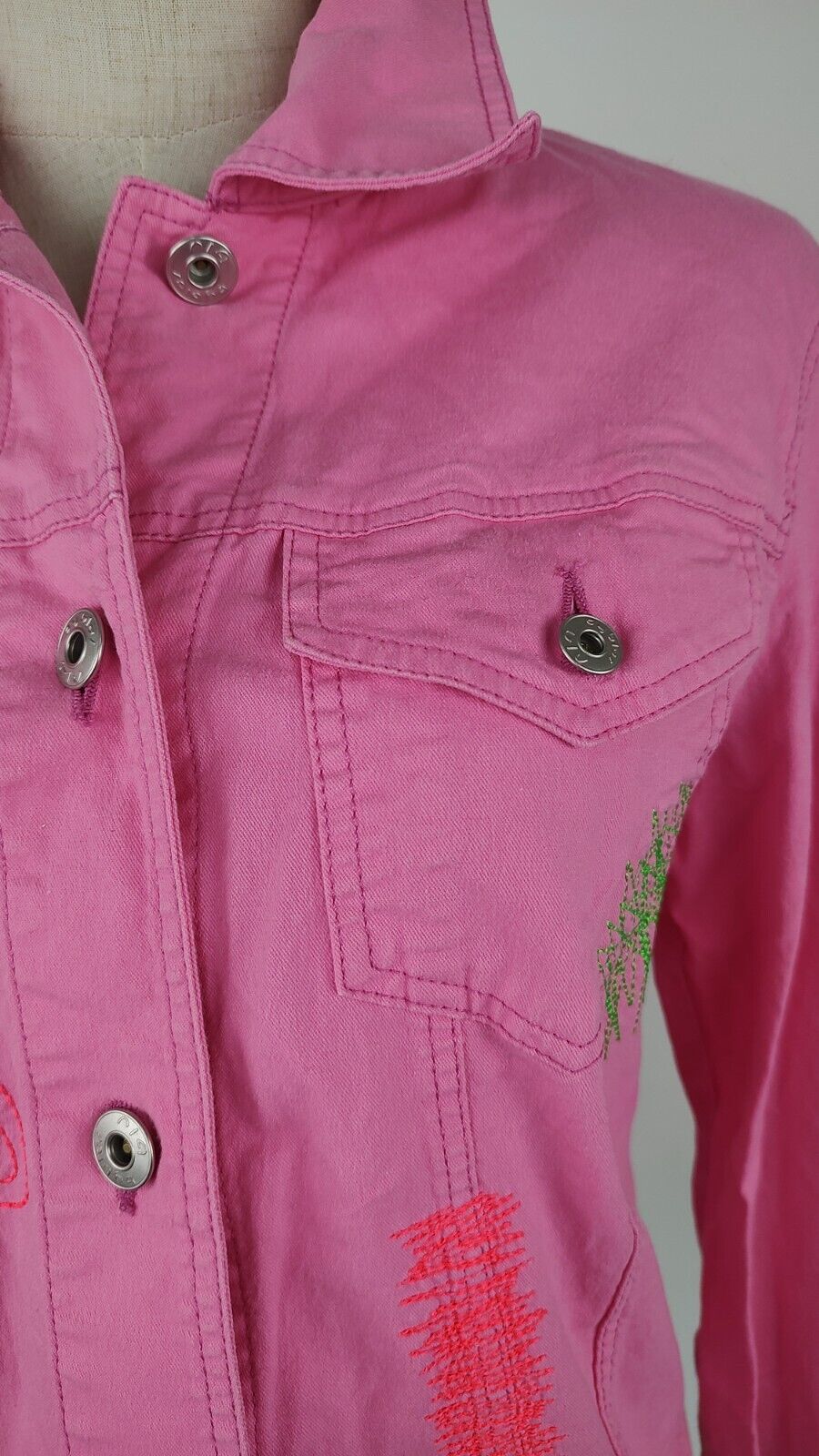 BLU BYBLOS GIUBBINO GIACCA  DONNA Tg. 42 WOMAN CASUAL JACKET VINTAGE