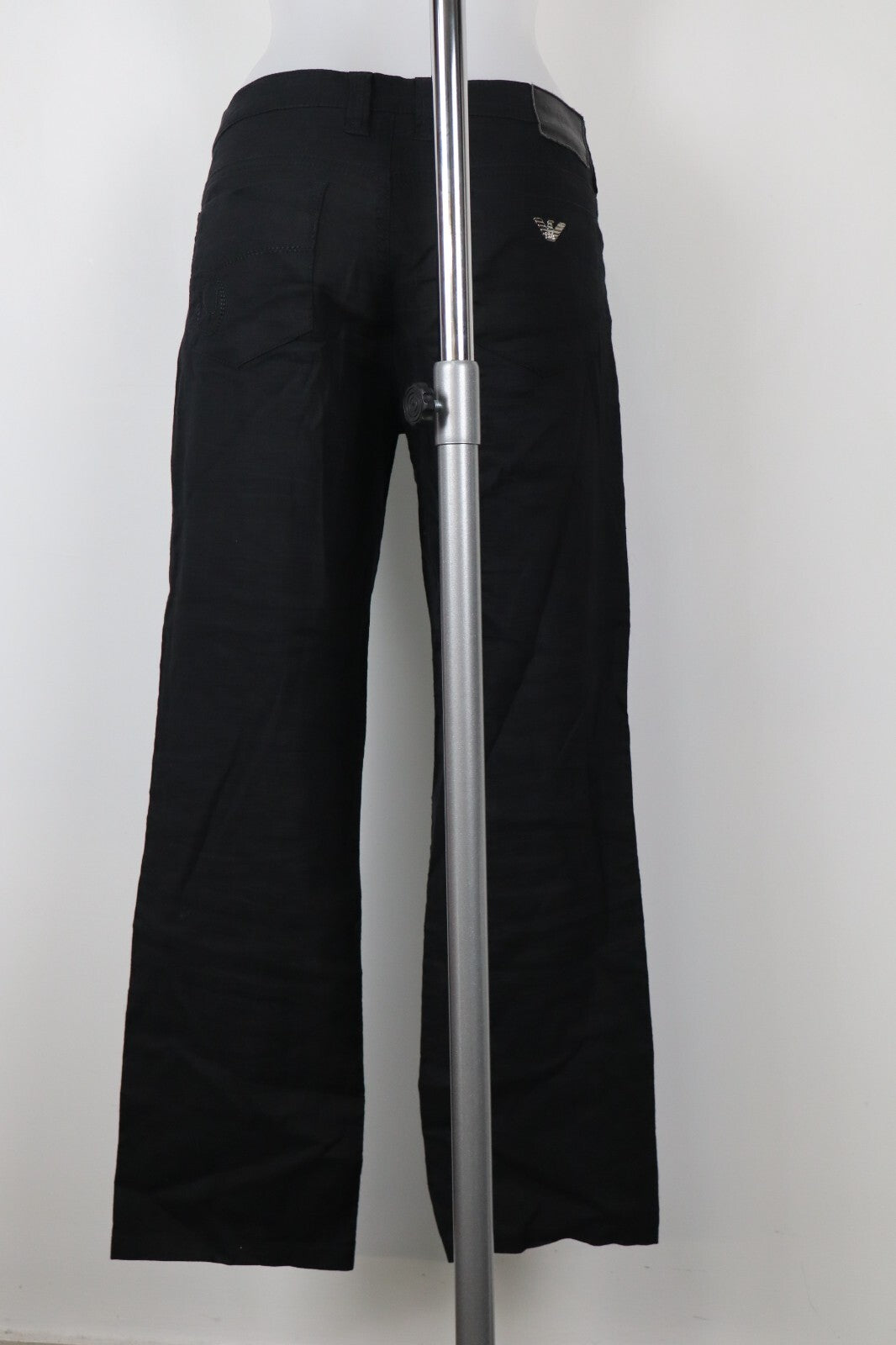 ARMANI JEANS PANTALONE CASUAL DONNA TG. 41 WOMAN VINTAGE PANTS LINO
