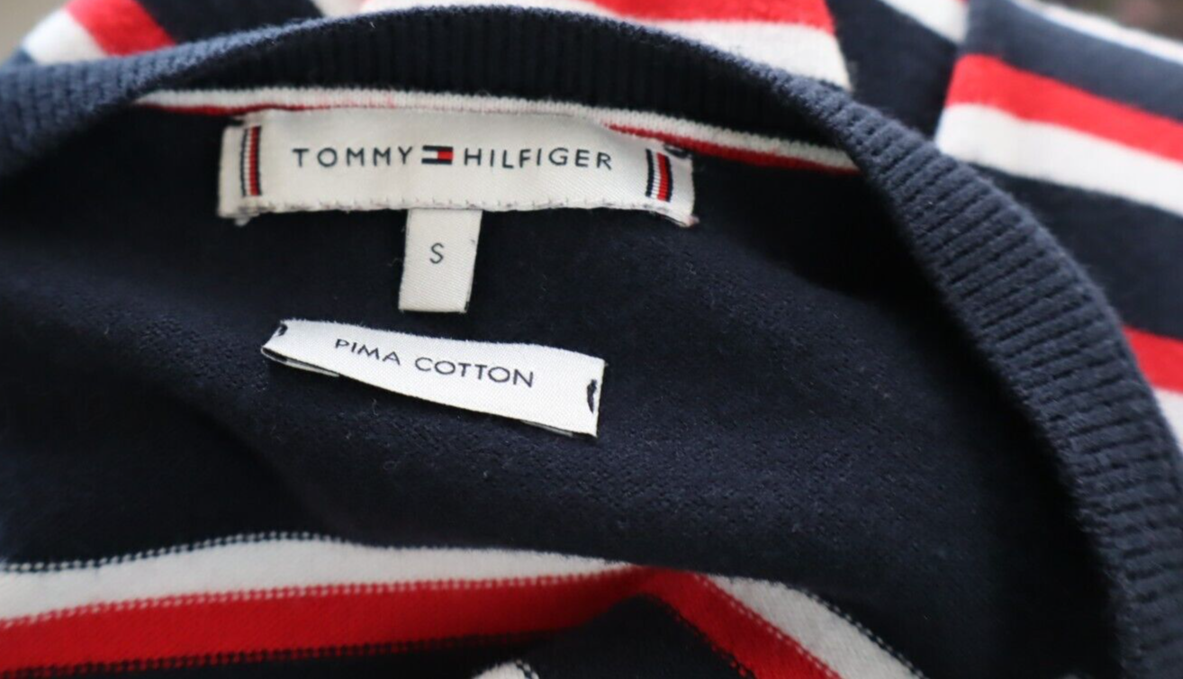 TOMMY HILFIGER MAGLIONE COTONE DONNA Tg. S WOMAN CASUAL SWEATER COTTON