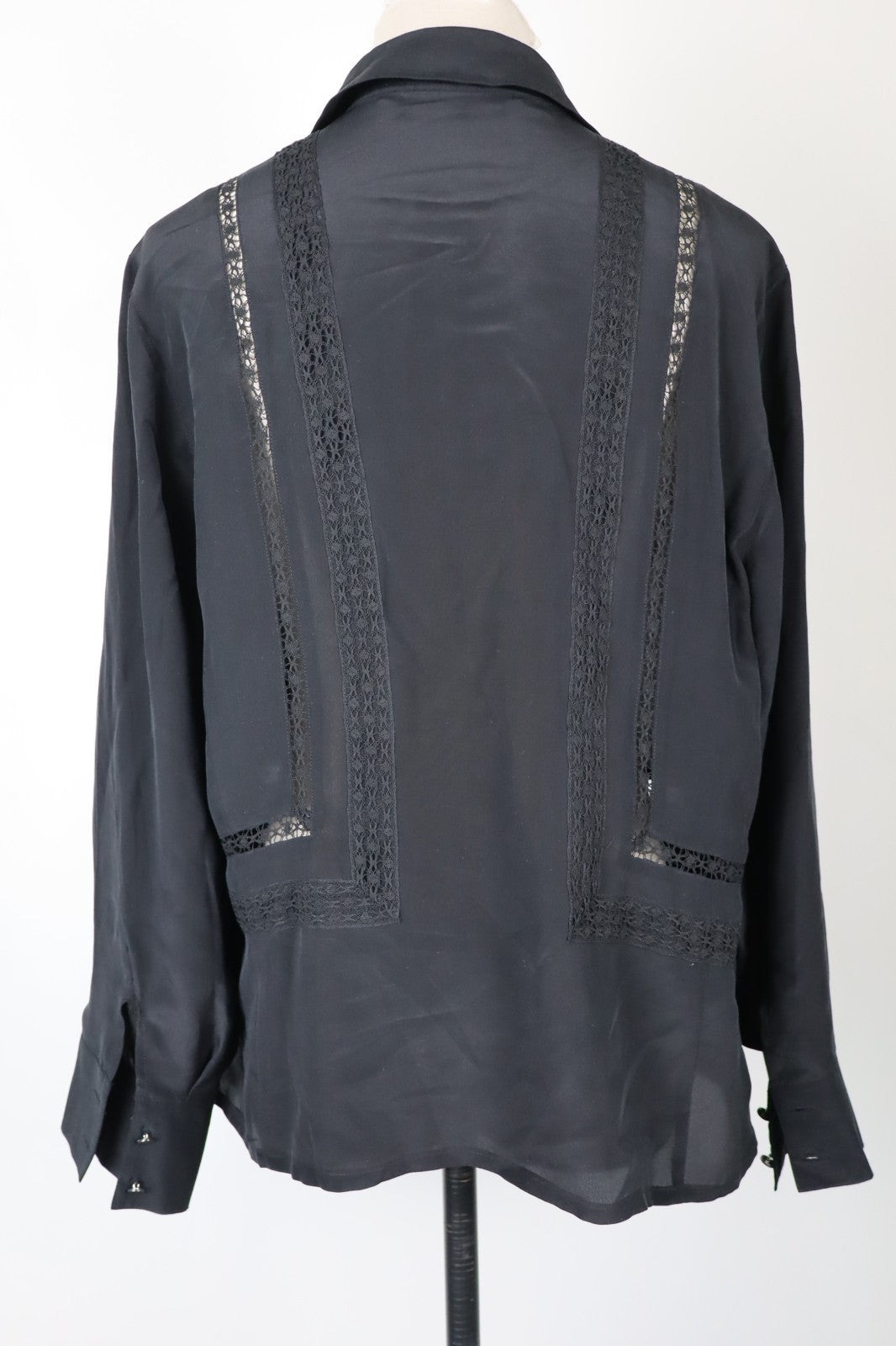 MARINA RINALDI CAMICIA DONNA TG. 19 WOMAN SHIRT CASUAL VINTAGE PIZZO