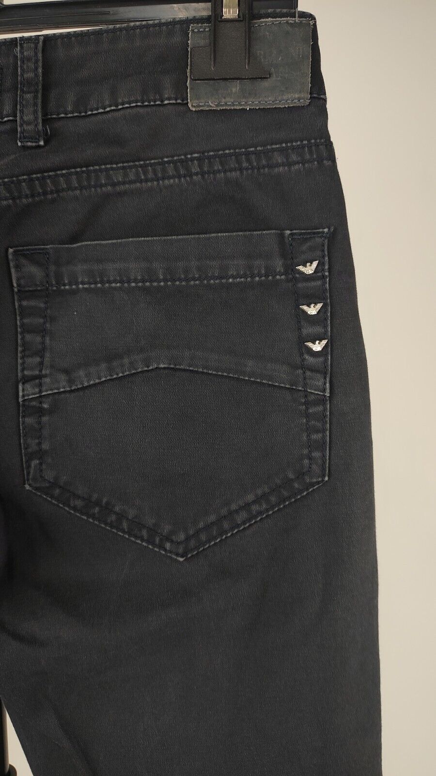 ARMANI JEANS PANTALONCINO DENIM DONNA TG W25 WOMAN VINTAGE SHORTS