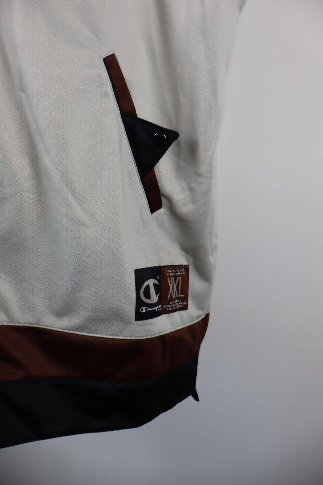 CHAMPION GIACCA SMANICATO GILET UOMO TG 2XL MAN SPORT VINTAGE CASUAL JACKET