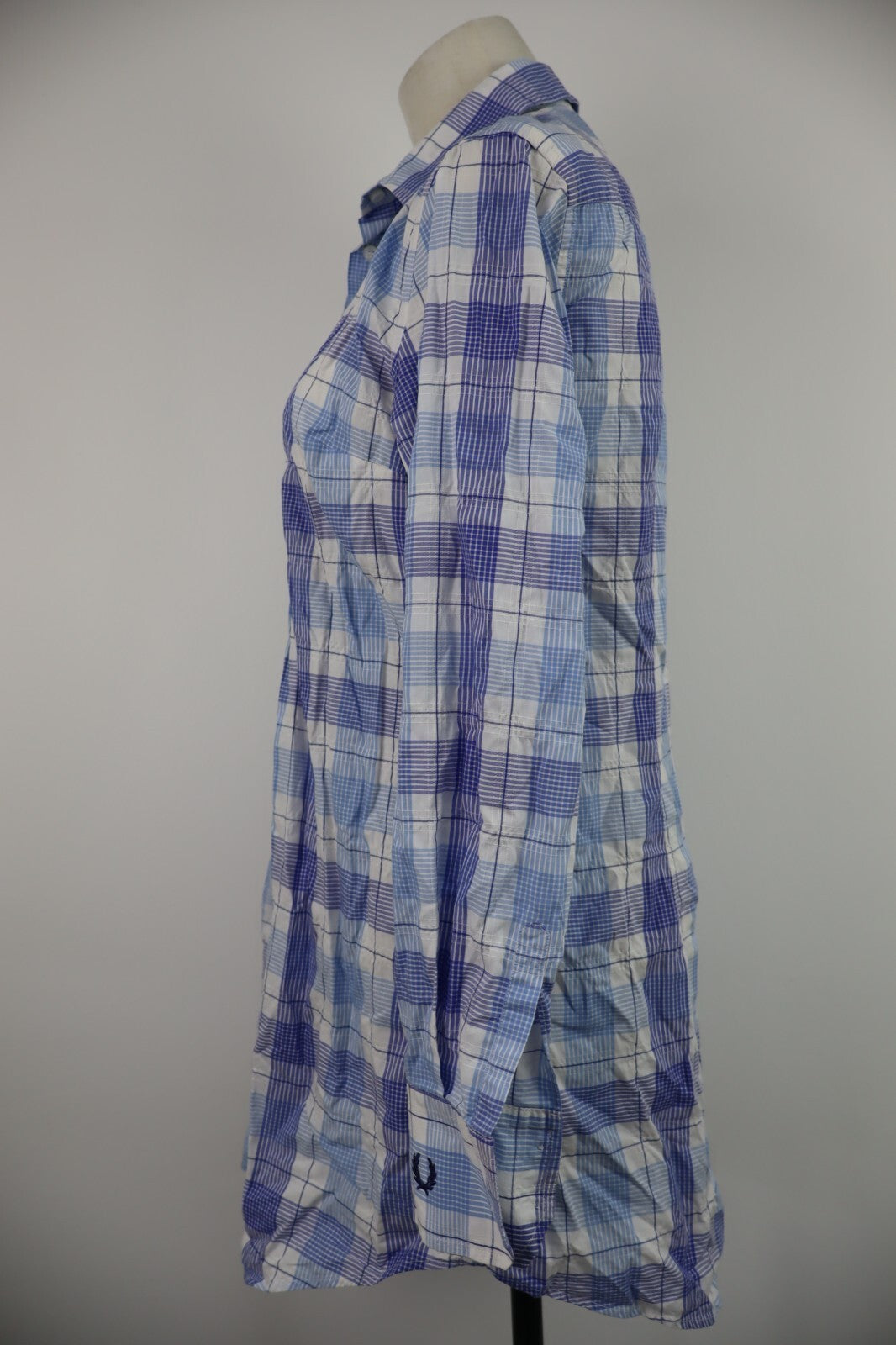 FRED PERRY CAMICIA COTONE DONNA TG. M WOMAN COTTON SHIRT CASUAL VINTAGE