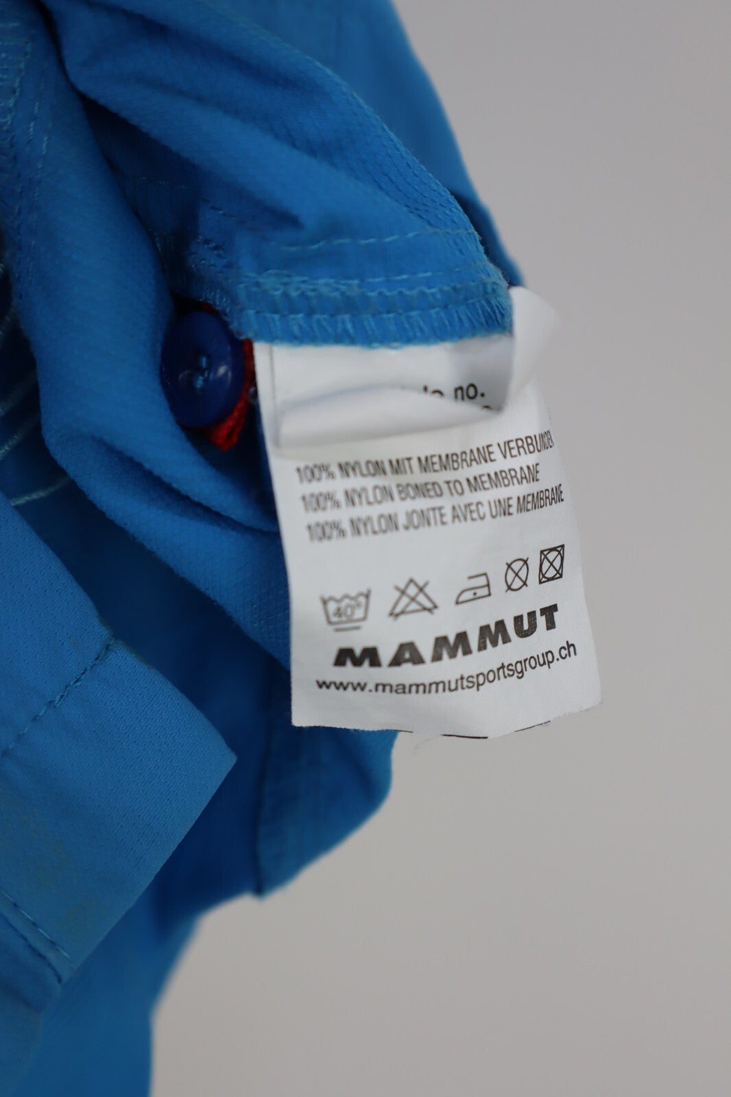 MAMMUT CAMICIA DONNA TG. M WOMAN SHIRT CASUAL VINTAGE NYLON