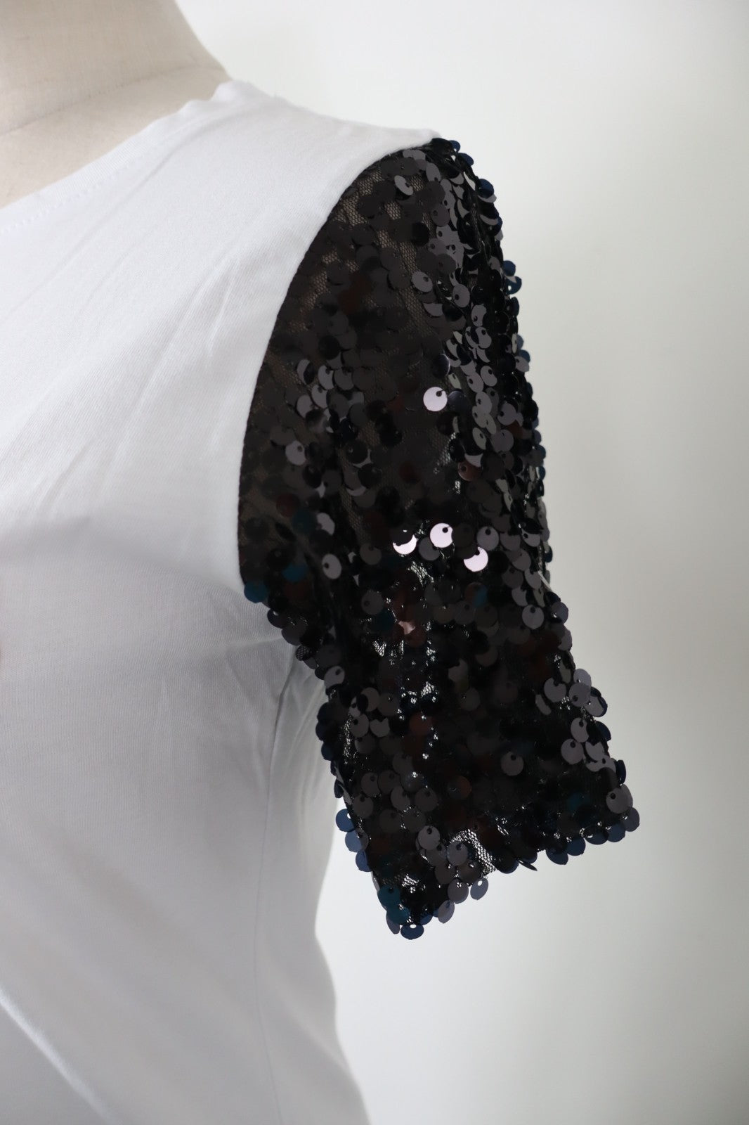 ERICK EVANS MAGLIA DONNA TG. S WOMAN CASUAL VINTAGE TOP T-SHIRT COTONE CON TAG