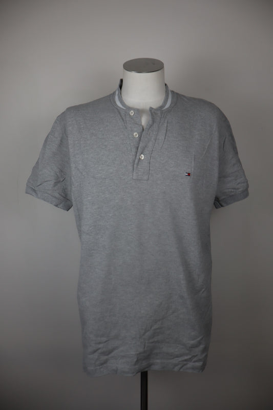 TOMMY HILFIGER MAGLIA POLO UOMO XL MAN T-SHIRT CASUAL VINTAGE COTONE COTTON LOGO