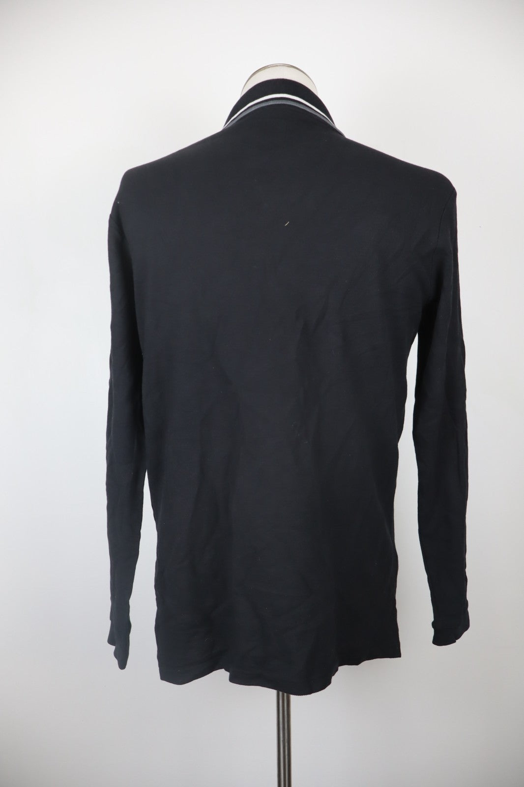 LONSDALE MAGLIA POLO UOMO TG. M MAN SHIRT CASUAL VINTAGE COTONE MANICA LUNGA