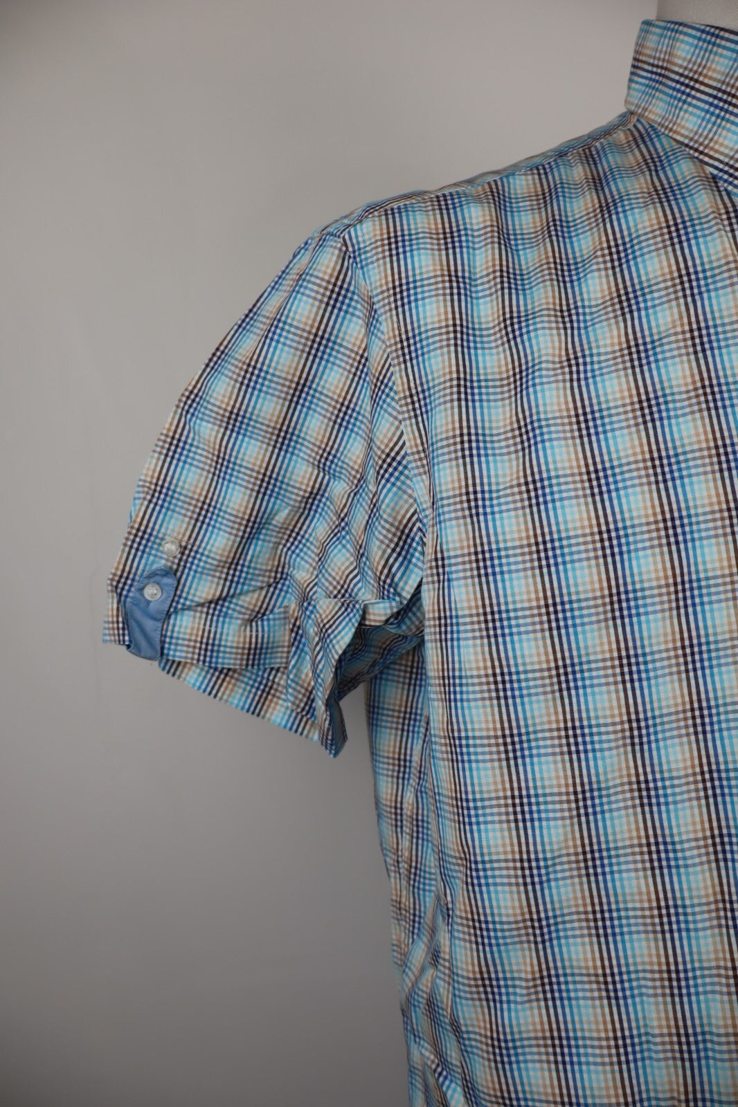 HARMONT & BLAINE JEANS CAMICIA UOMO L MAN CASUAL VINTAGE SHIRT COTONE COTTON