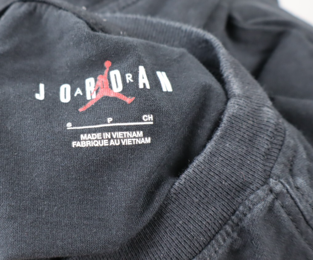 AIR JORDAN MAGLIA UOMO TG. S MAN T-SHIRT VINTAGE CASUAL COTONE COTTON LOGO